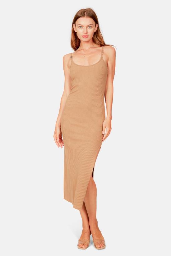  The Range 롱 원피스 Range Primary Rib Hardwear 미디 드레스 Tanlines