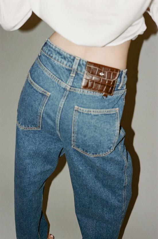  삭스파츠 데님 팬츠 Saks Potts Shake Jeans 인디고 블루 - SAKS POTTS