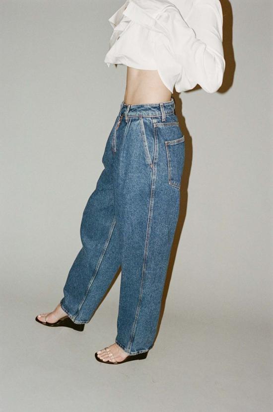  삭스파츠 데님 팬츠 Saks Potts Shake Jeans 인디고 블루 - SAKS POTTS