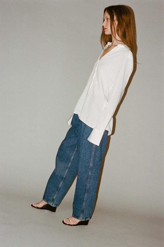  삭스파츠 데님 팬츠 Saks Potts Shake Jeans 인디고 블루 - SAKS POTTS