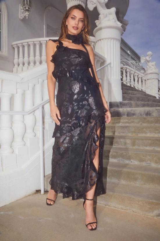  아스트라 더 라벨 롱 원피스 아스트 더 라벨 안드레아 드레스 블랙 - ASTR The Label