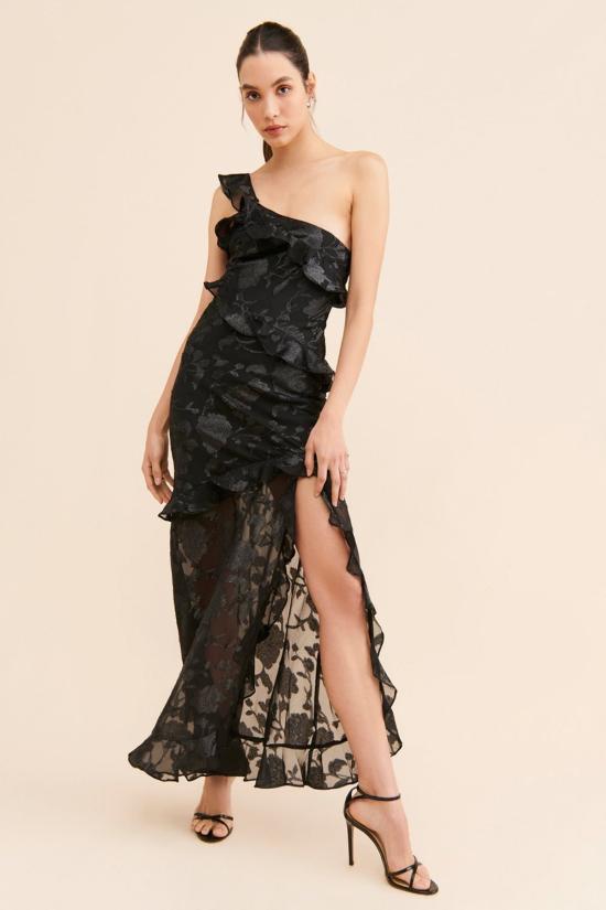  아스트라 더 라벨 롱 원피스 아스트 더 라벨 안드레아 드레스 블랙 - ASTR The Label