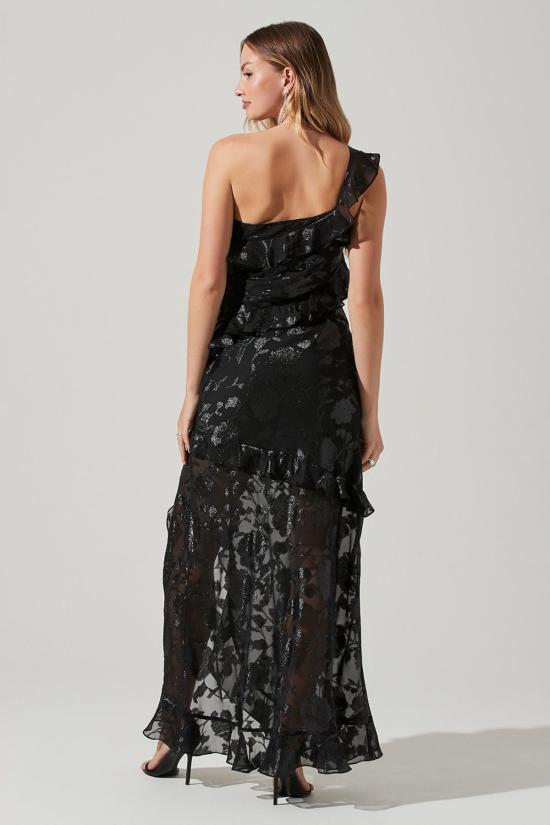  아스트라 더 라벨 롱 원피스 아스트 더 라벨 안드레아 드레스 블랙 - ASTR The Label