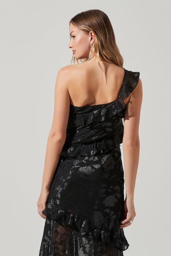  아스트라 더 라벨 롱 원피스 아스트 더 라벨 안드레아 드레스 블랙 - ASTR The Label