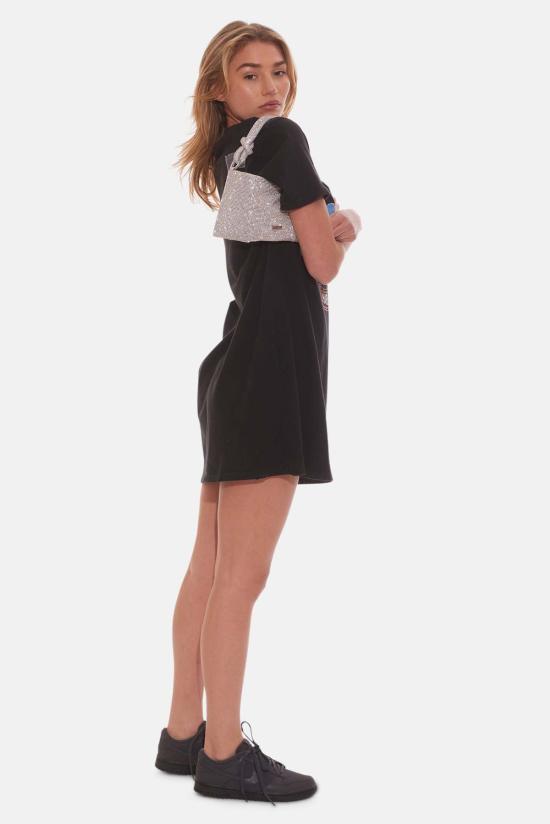  MadeWorn 반팔 티셔츠 Made Worn Harley Clouds 오버사이즈 티 석탄 안료 - OTHER BRANDS