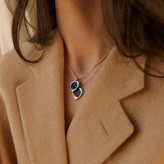  타린 토마스 목걸이/팬던트 큐피드 네크리스 옐로우 골드/스털링 실버 - TARIN THOMAS