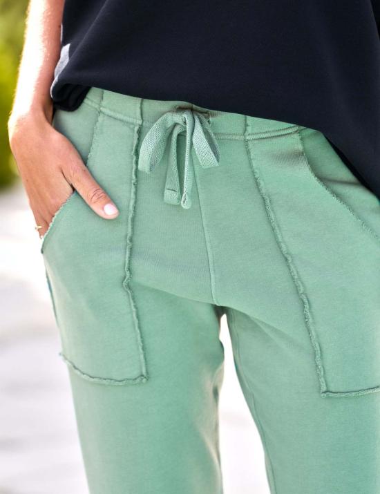  프랭크 앤 에일린 스트레이트 팬츠 프랭크 & 에일린 이먼 조거 빈티지 화이트 - FRANK & EILEEN