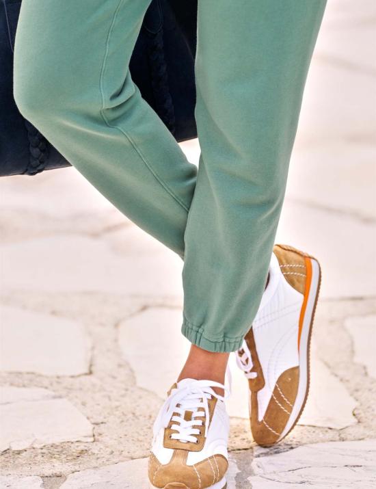  프랭크 앤 에일린 스트레이트 팬츠 프랭크 & 에일린 이먼 조거 빈티지 화이트 - FRANK & EILEEN