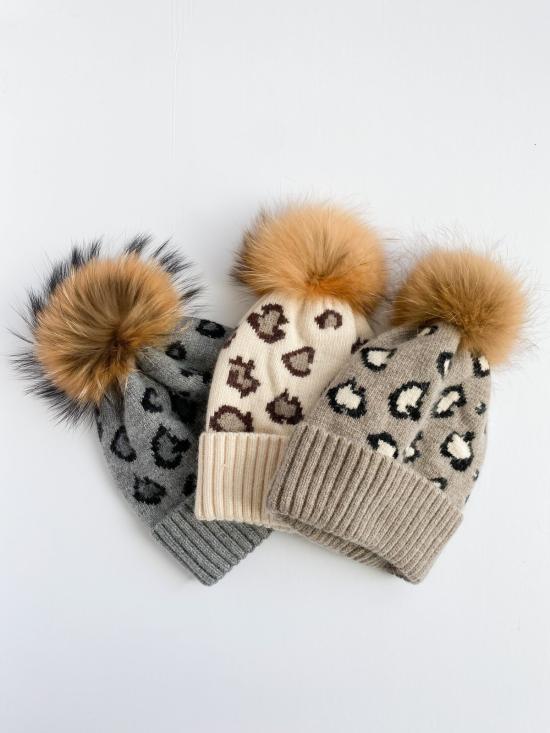  EQUATION 비니 Equation 레오파드 햇 오트밀