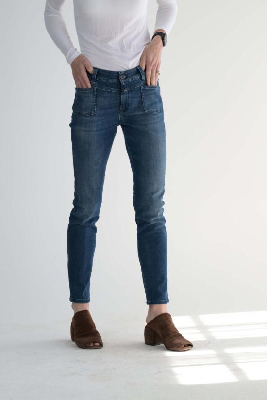  클로즈드 데님 팬츠 페달 X 진스 블루