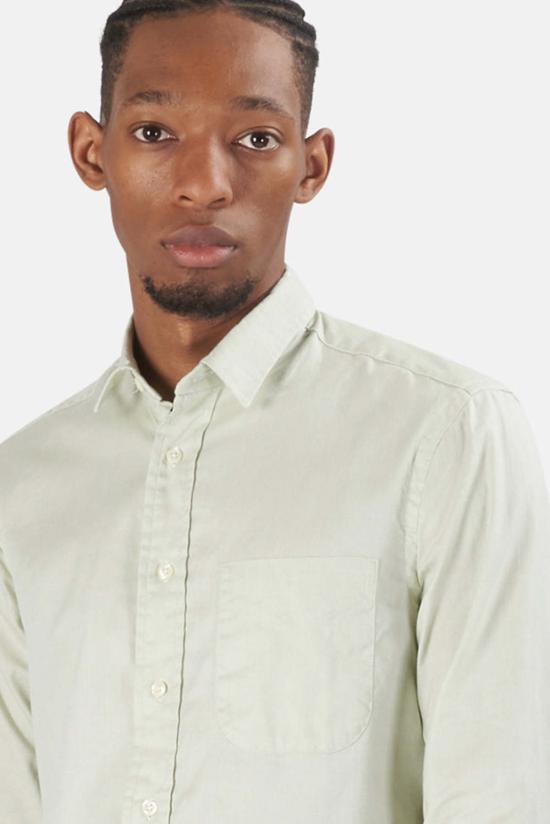  Blue&Cream 긴팔 셔츠 블루&크림 피케  그린 - BLUE&CREAM