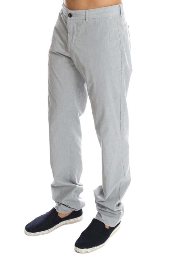  씨피 컴퍼니 스트레이트 팬츠 C.P. Company 핀스트라이프 바지 그레이 - C.P. COMPANY