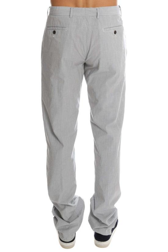  씨피 컴퍼니 스트레이트 팬츠 C.P. Company 핀스트라이프 바지 그레이 - C.P. COMPANY