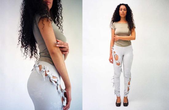  J.Kim 스트레이트 팬츠 J.킴 베일 제깅스 라이트 그레이 - OTHER BRANDS