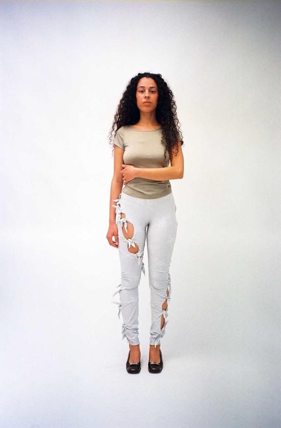  J.Kim 스트레이트 팬츠 J.킴 베일 제깅스 라이트 그레이 - OTHER BRANDS