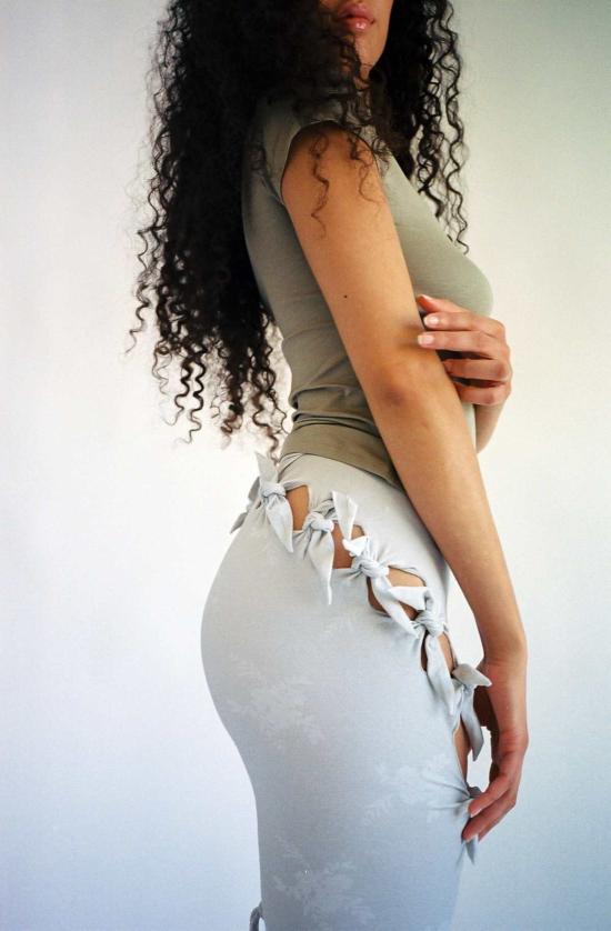  J.Kim 스트레이트 팬츠 J.킴 베일 제깅스 라이트 그레이