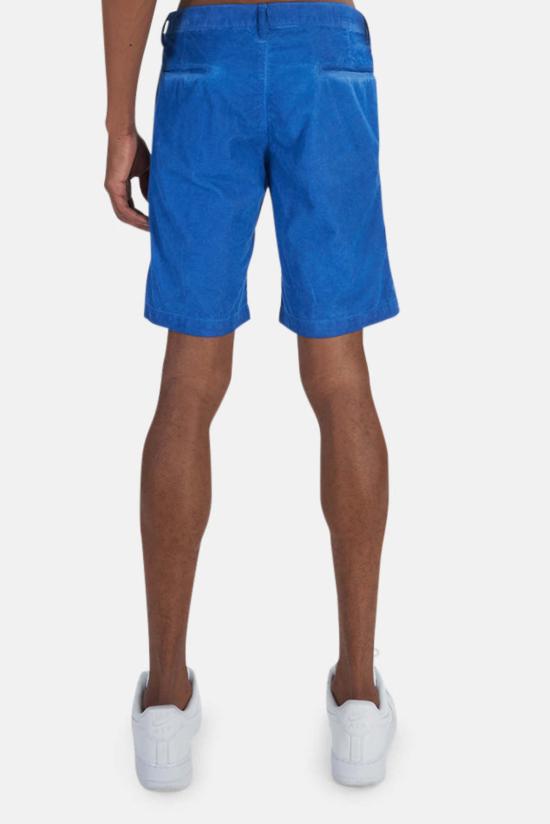  마시모 알바 숏팬츠 벨벳 버뮤다 숏 블루 - MASSIMO ALBA