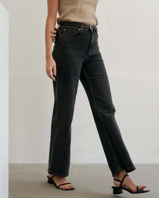  Flattered 레귤러 벨트 플래터드 바바라  블랙 - FLATTERED