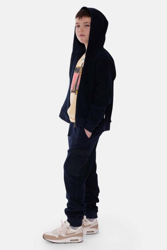  [키즈] 블루&크림 트레이닝/조거 팬츠 키즈  키즈 조거 네이비 - BLUE&CREAM