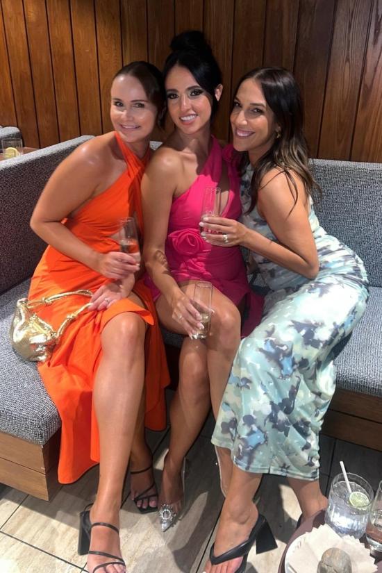  시그니피컨트 아더 롱 원피스 Significant Other Saria 미디 드레스 콘페티 - SIGNIFICANT OTHER