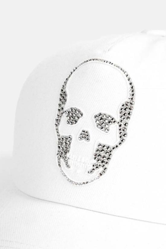  루시앙 팔라피네 볼캡 Lucien Pellat Finet 스컬 캡 화이트 - LUCIEN PELLAT-FINET