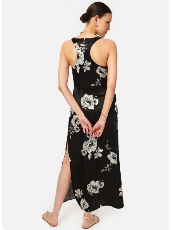  카미 뉴욕 롱 원피스 캐미 NYC 한센 드레스 블랙 본타니컬 - CAMI NYC