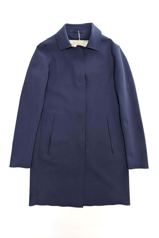  에르노 코트 스쿠버 클래식 레인코트 네이비