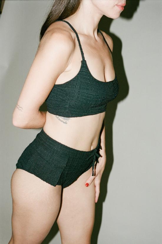  레이첼 코미 비키니 수영복 미론 바텀 블랙 - RACHEL COMEY