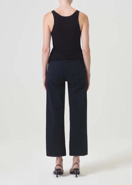  에이골디 데님 팬츠 아골드 렌 하이 라이즈 와이드 레그 스카울 - AGOLDE