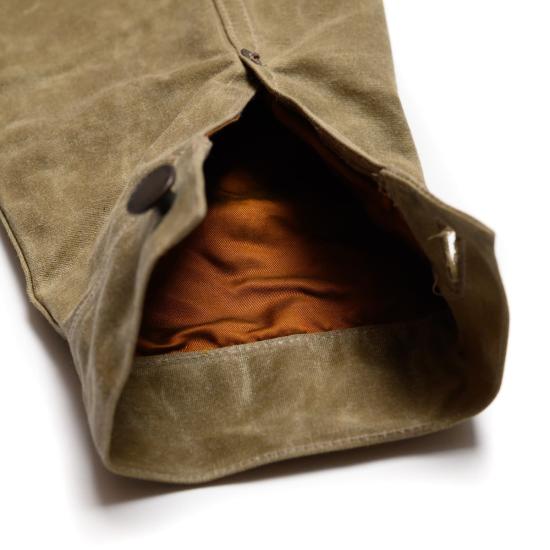  Freenote Cloth 무톤 Rj 1 왁스 캔버스 라이더 재킷 담배색/갈색 내부 - OTHER BRANDS