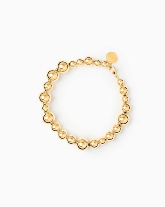  LIE STUDIO 커프스 링크/타이 홀더 Lie Studio 엘리 브레이슬릿 골드