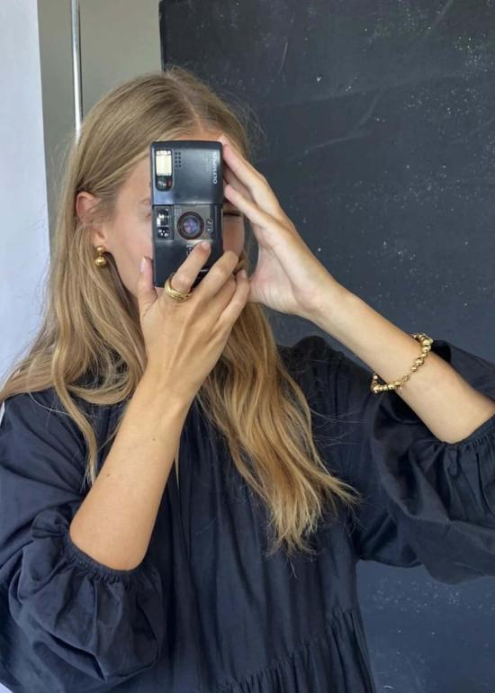  LIE STUDIO 커프스 링크/타이 홀더 Lie Studio 엘리 브레이슬릿 골드 - OTHER BRANDS