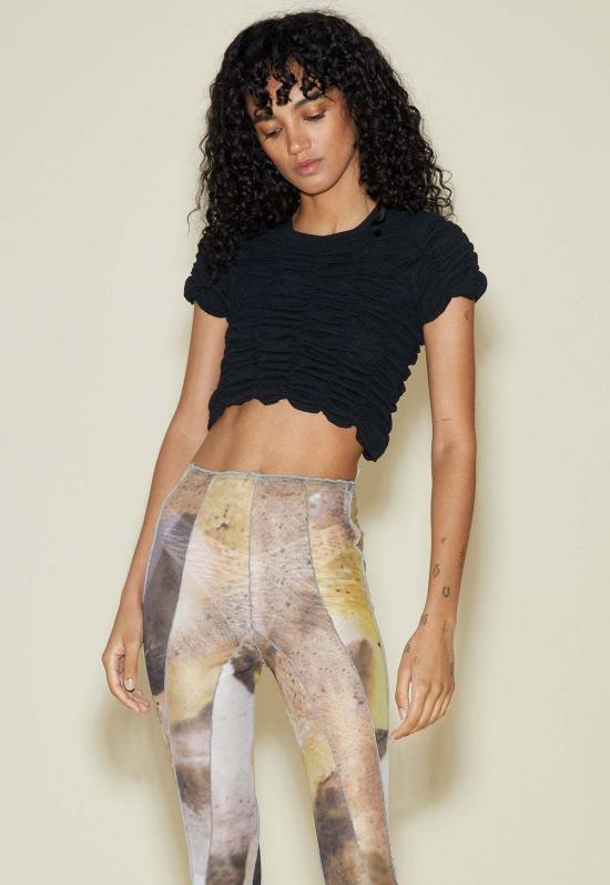  퍼머넌트 베케이션 반팔 티셔츠 에터널 베이비 티 블랙 - PERMANENT VACATION