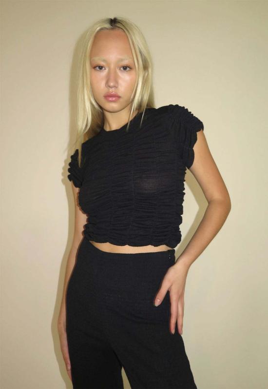  퍼머넌트 베케이션 반팔 티셔츠 에터널 베이비 티 블랙 - PERMANENT VACATION