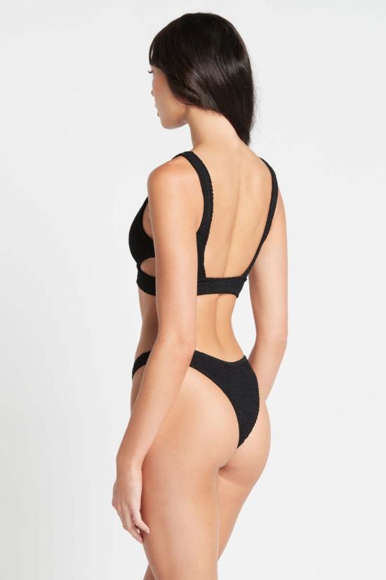  본드아이 비키니 수영복 니노크롭 에코블랙 - BOND EYE