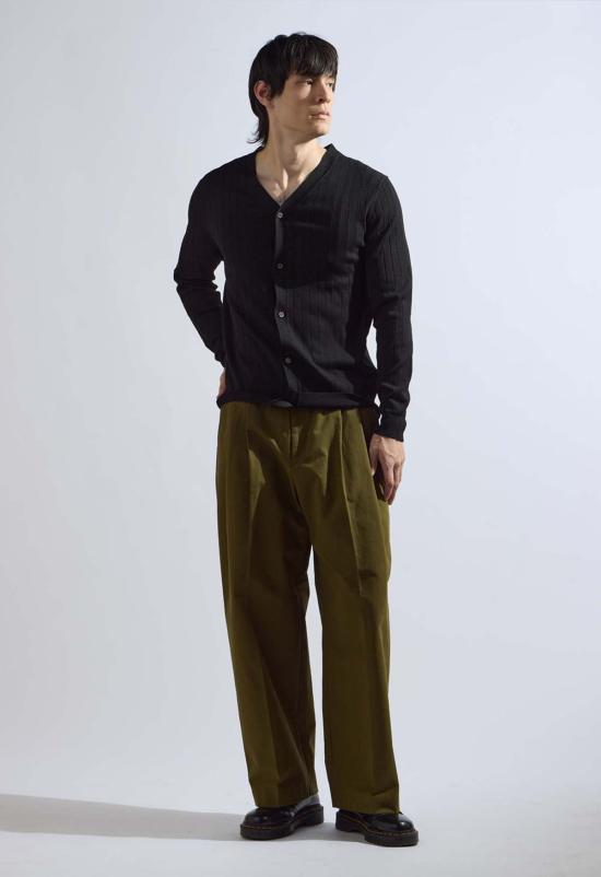  더 엔케이씨 스토어 가디건 Nkc 캐주얼  블랙 - THE NKC STORE