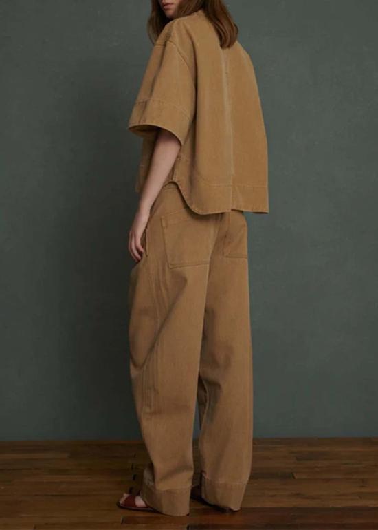  쉐르 블라우스 수르 알리  베이지 - SOEUR