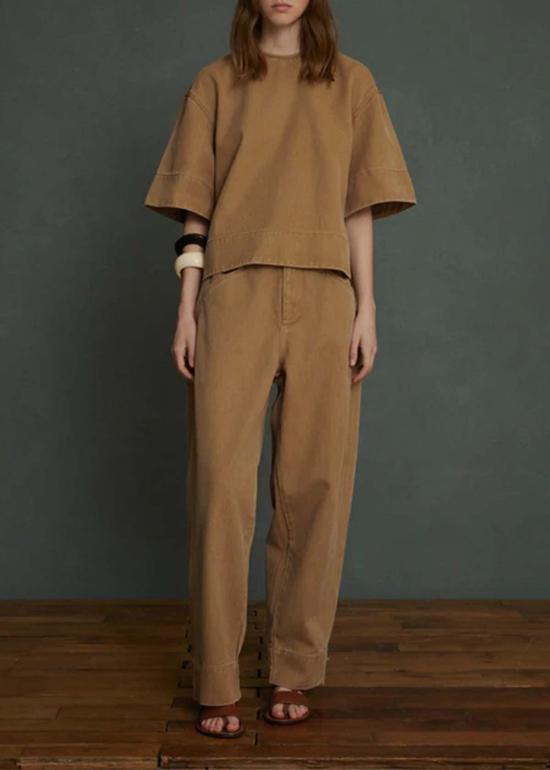  쉐르 블라우스 수르 알리  베이지 - SOEUR