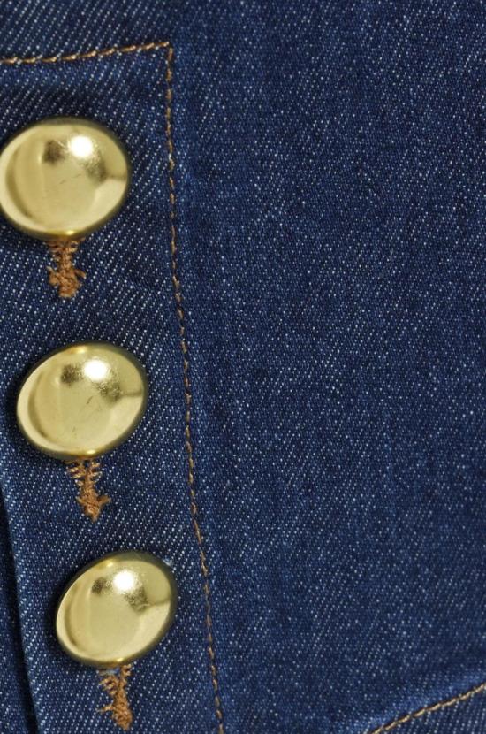  심카이 데님 팬츠 Simkhai Hyra 크롭 진 딥 인디고 - SIMKHAI