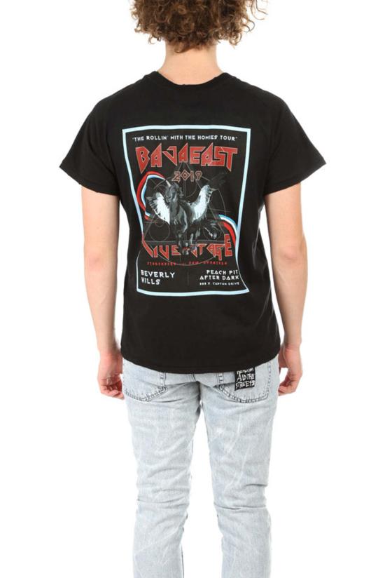 Baja East 반팔 티셔츠 RE19 TT93 8200 BLACK - OTHER BRANDS