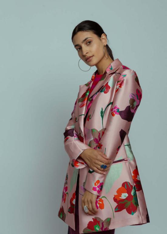  라보라토리오 자켓 Laboratorio Mikado 루이즈 재킷 로즈 - LABORATORIO