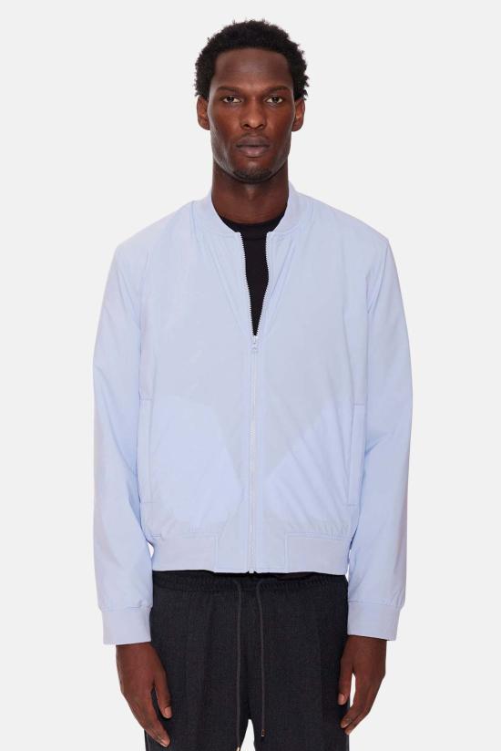  블루&크림 봄버 자켓 브리즈 봄버 스카이