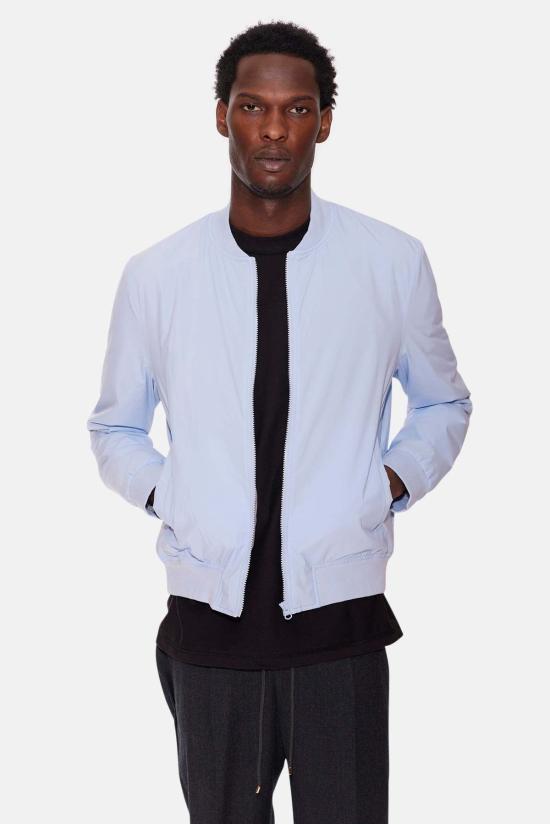  블루&크림 봄버 자켓 브리즈 봄버 스카이 - BLUE&CREAM