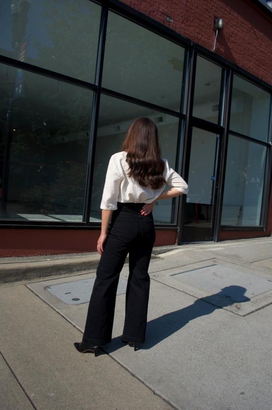  롤라스 데님 팬츠 세일러 진 컴포트 제트 블랙 - ROLLAS