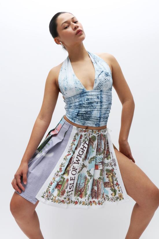  ROSIE EVANS 미디 스커트 로지 에반스 야생 동물 모든 것 스커트 - OTHER BRANDS