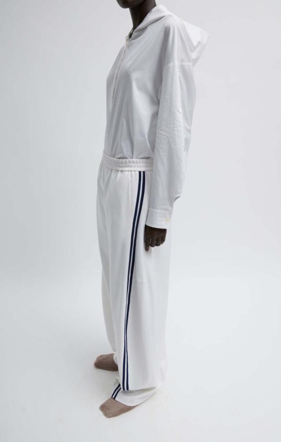  티비 블라우스 에코 팝린 후드 셔츠 - TIBI