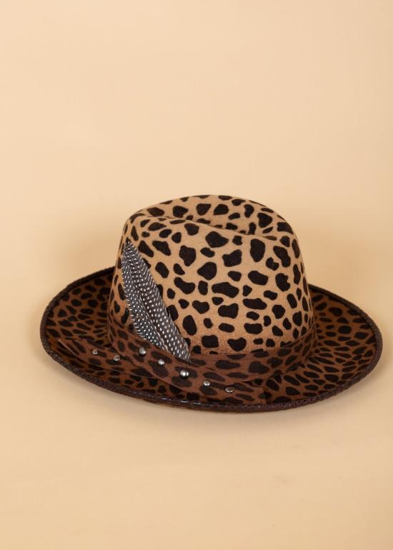  Cha Cha's House of Ill Repute 버킷햇 차차의 하우스 오브 일 레퓨트 바게라 페도라 레오파드 - OTHER BRANDS