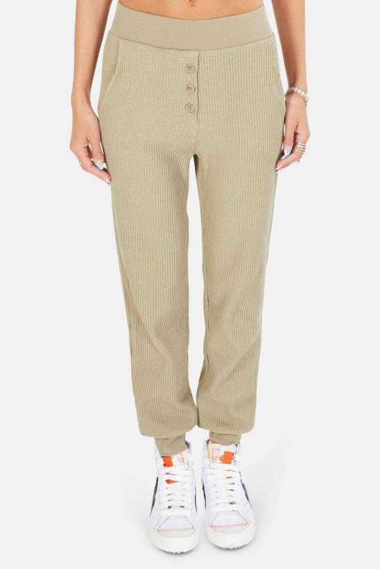  더레인지 스트레이트 팬츠 레인지 점보 스타크 써멀 버튼 조거 모스