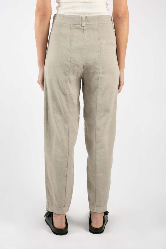  Transit Par Such 스트레이트 팬츠 트랜싯 파 수치 리넨 트라우저 펄 그레이 - OTHER BRANDS