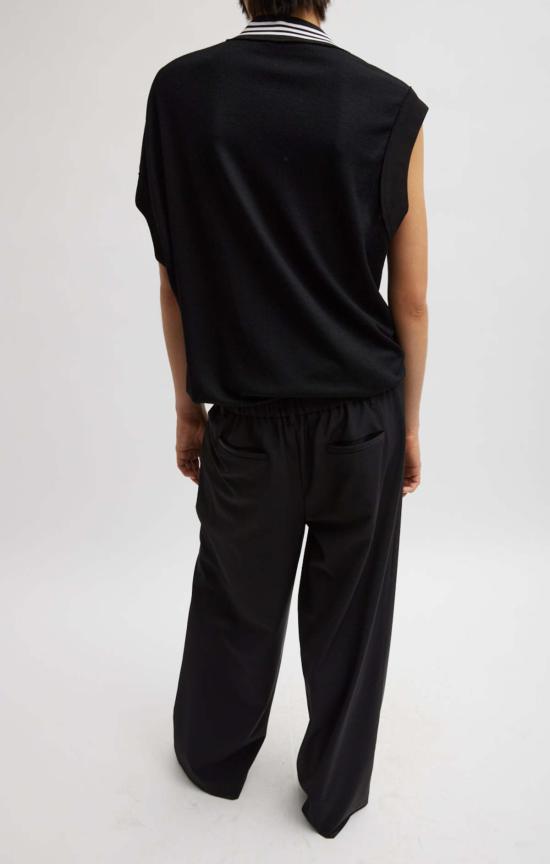  티비 베스트 울 저지 테니스 조끼 - TIBI